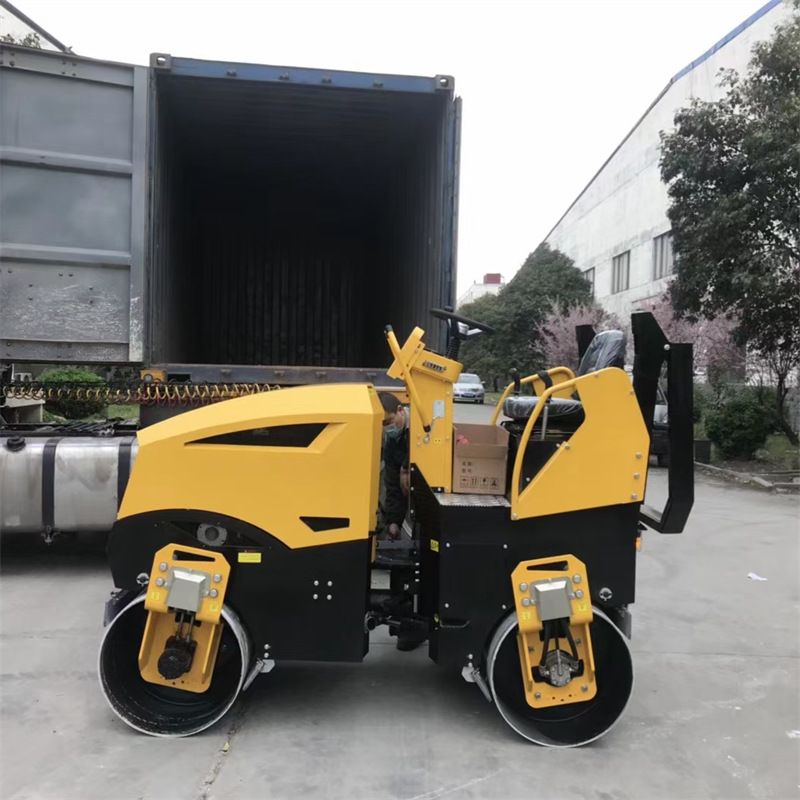 2.5噸小型壓路機 雙鋼輪座駕壓路機BM2500